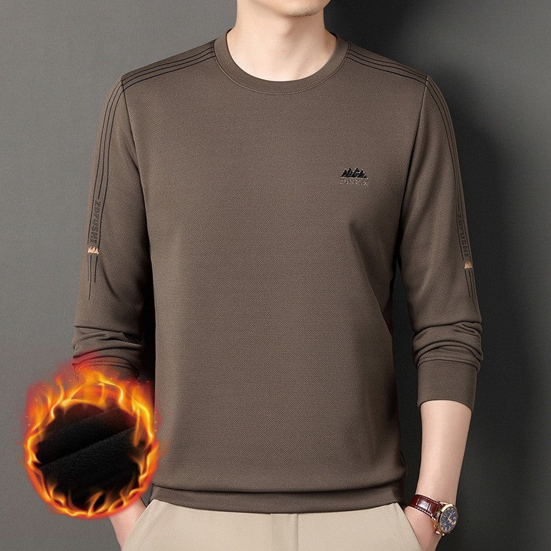 Men's fleece thickened sweatshirt