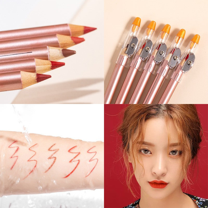 zp316-Modifying lip liner, waterproof and long-lasting, non-stick cup