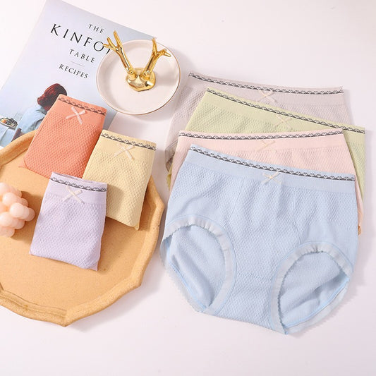 Women's antibacterial breathable cotton panties