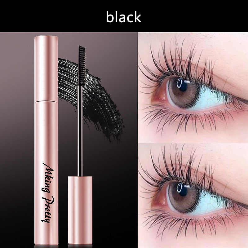 Waterproof and sweat-proof mascara that curls naturally and lengthens