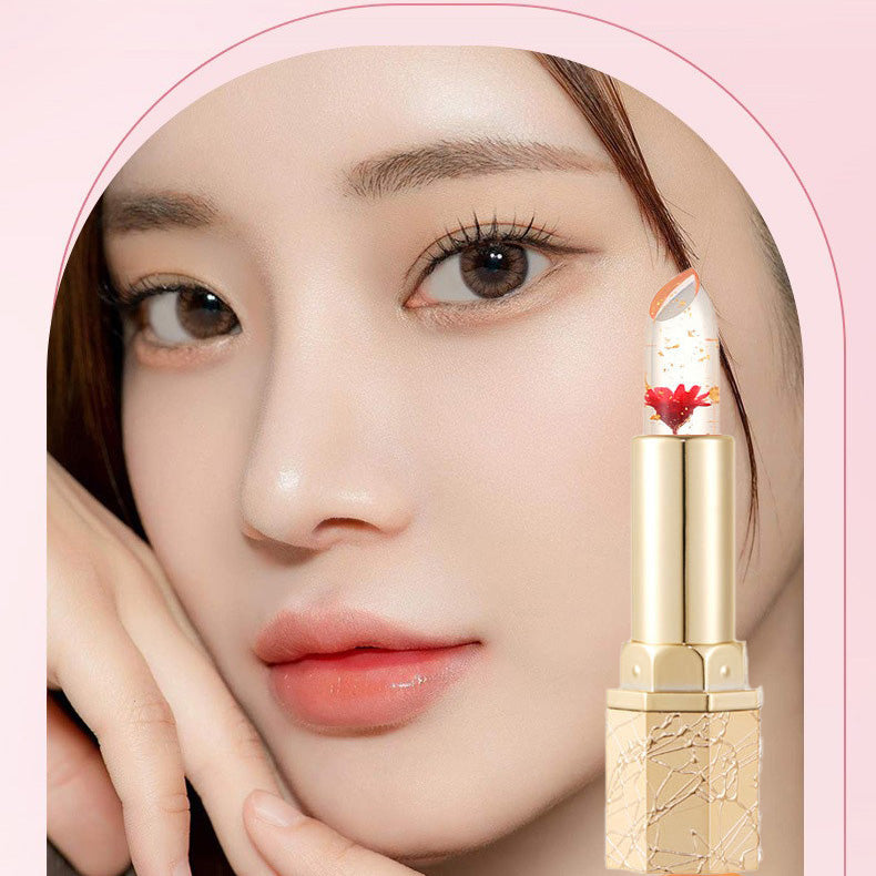 ht210-Flower Color Changing Lipstick【buy 1 get 2 free】