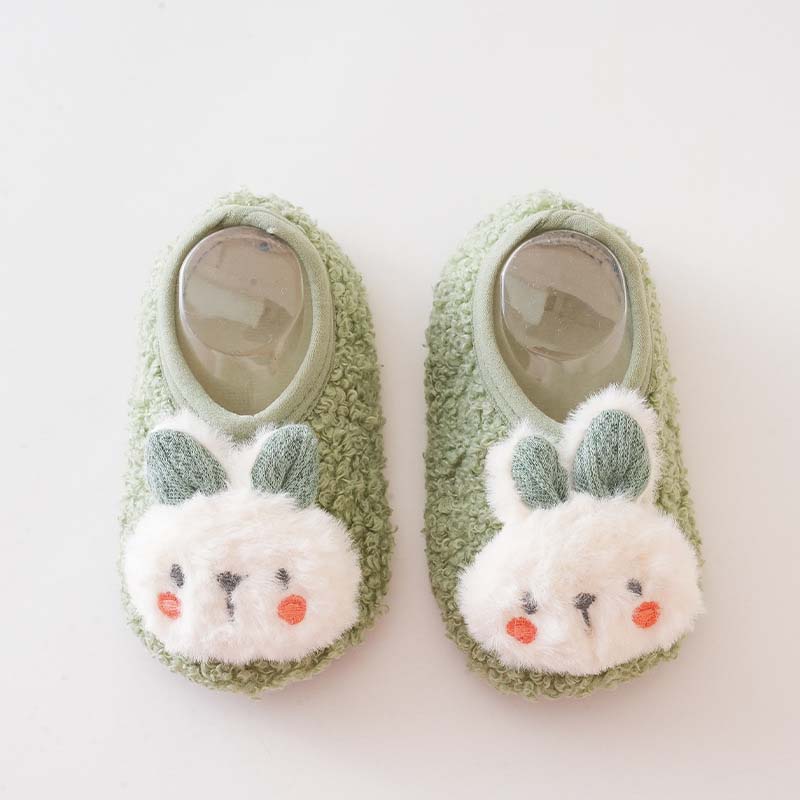 Autumn and winter anti-slip thickened baby toddler socks