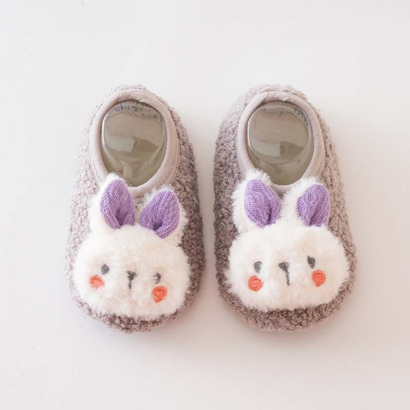 Autumn and winter anti-slip thickened baby toddler socks