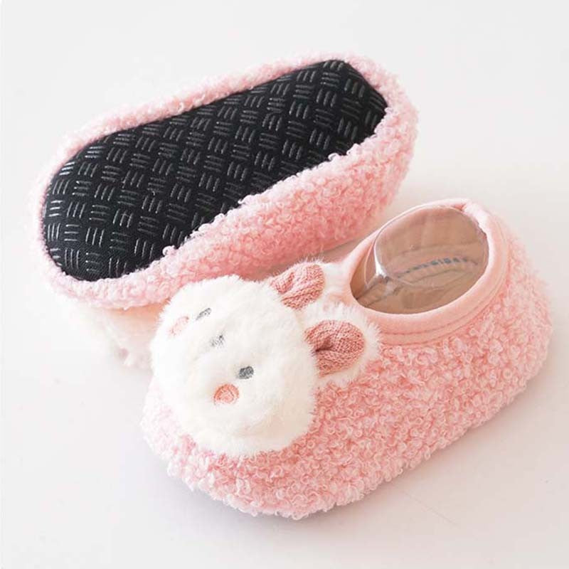 Autumn and winter anti-slip thickened baby toddler socks